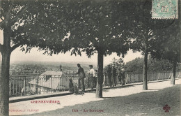 FRANCE - Chennevières - La Terrasse - Carte Postale Ancienne - Chennevieres Sur Marne