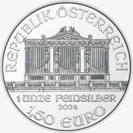 Austria - 1,5 Euro 2024 - Wiener Philarmoniker - 1 Oncia - Oostenrijk