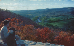 ETAT-UNIS MISSOURI ME AND MY PAL IN THE OZARKS VIEW OF WHITE RIVER VALLEY - Sonstige & Ohne Zuordnung