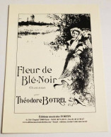 Rare Partition Sheet Music Théodore BOTREL - Fleur De Blé Noir (Bretagne) - Jazz