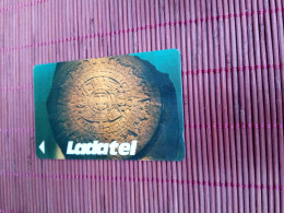 Ladatel Phonecard 19MEXD Some Little Marks On Backside Card Used Rare - Mexique