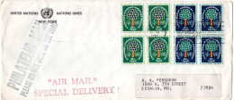 L74035 - UNO / New York - 1960 - 8¢ Forstwirtschaftskongress 田 MiF A LpEilBf NEW YORK -> SEDALIA, MO - Storia Postale