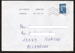 Frankreich 2014 MiNr. 5141 Marianne Europe 20g Gezähnt  Auf Brief/ Letter 20g - 2008-2013 Marianne Van Beaujard