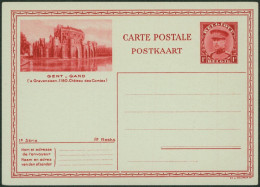 EP Au Type Carte Illustrée 1F Rouge Képi (SBEP N°14, Gent / Gand) / Neuf. - Cartes Postales 1909-1934