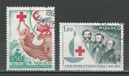 Monaco Mi 726-27 O Used - Used Stamps