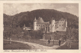 E2892) Schloss FRAUENSTEIN Bei ST. VEIT A. D. GLAN - Kärnten - Weg Mit Personen U. Bäumen ALT! 1930 - St. Veit An Der Glan