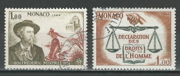 Monaco Mi 791 792 O Used - Used Stamps
