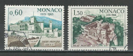 Monaco Mi 816, 817 O Used - Used Stamps