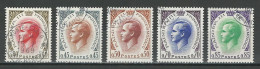 Monaco Mi 916, 932-35 O Used - Used Stamps