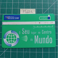 PORTUGAL PHONECARD USED PTo23L O SEU LUGAR... - Portogallo