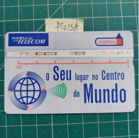 PORTUGAL PHONECARD USED PTo25A O SEU LUGAR... - Portugal