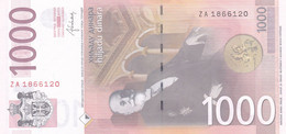 1000 Dinara 2014 !!! REPLACEMENT ZA ! Serbia Yugoslavia - Serbie