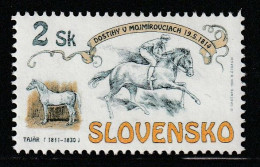 SLOVAQUIE - N°168 ** (1994) Courses De Chevaux - Unused Stamps