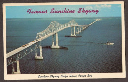 Sunshine Skyway Bridge Across Tampa Bay - Tampa