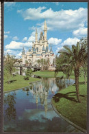 Walt Disney World - Cinderella Castle - Home Of Peter Pan, Snow White, Mickey Mouse. - Disneyworld