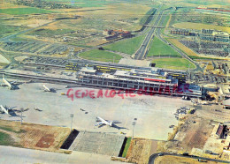 94- ORLY AEROPORT  PARIS- VUE GENERALE AERIENNE DES PISTES ET DE L' AEROGARE  AVIATION AVION - Orly