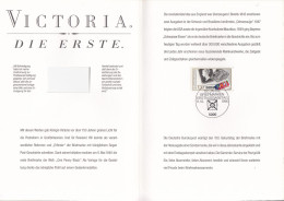 Germany 1990 Bonn ⁕ Victoria Die Erste Mi.1479 Special Commemorative Sheet ⁕ Sondergedenkblatt - Scan - 1981-1990