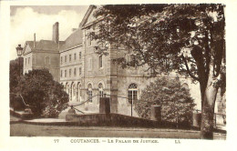 France (50) Manche - Coutances - Le Palais De Justice - Coutances