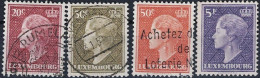 Luxemburg -Großherzogin Charlotte (MiNr: 586/9) 1947 - Gest Used Obl - Gebraucht