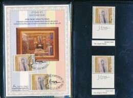 ISRAEL 1999 JOINT ISSUE W/ BELGIUM POSTAL SERVICE FOLDER SEE 2 SCANS - Briefe U. Dokumente