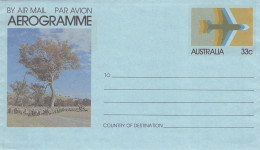 AUSTRALIA - AEROGRAMME 33c Unc /4493 - Aerograms