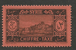 SYRIE N° 35 NEUF** LUXE SANS CHARNIERE / Hingeless / MNH - Timbres-taxe