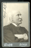 BUDAPEST Goszleth : Siposs Antal (1839-1923) Zongoraművész, Zeneszerző Aláírt Fotó - Alte (vor 1900)