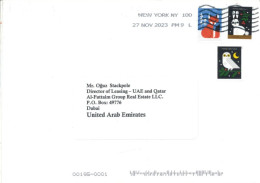 UNITED STATES  - 2023, STMPS COVER TO DUBAI. - Briefe U. Dokumente