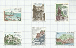 Monaco N°896 à 991 Cote 17€ - Used Stamps