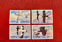 SAMOA 1989 4v Neuf MNH ** Mi 673 / 676 Pájaro Bird Pássaro Vogel Ucello Oiseau - Möwen
