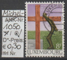 1982 - LUXEMBURG - SM "Denkmal D. Widerstandsbewegung.." 8 Fr Mehrf. - O Gestempelt - S.Scan (Lux 1050o) - Used Stamps