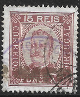 Funchal – 1892 King Carlos 15 Réis Used Stamp - Funchal