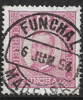 Funchal – 1892 King Carlos 10 Réis Used Stamp - Funchal