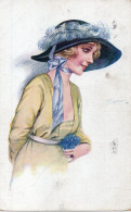 Cpa Suzanne MEUNIER - Rieuse De Paris - N°3 Série 35 - 1919 - Meunier, S.
