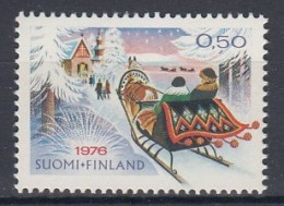 FINLAND 793,unused,Christmas 1976 (**) - Ongebruikt