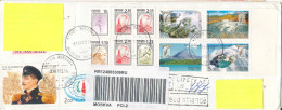 Russia Registered Cover Sent To USA 17-7-2002 Topic Stamps - Lettres & Documents