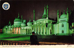 ANGLETERRE - Brighton - The Royal Pavilion By Night - Carte Postale Ancienne - Brighton