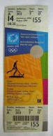 Athens 2004 Olympic Games -  Hockey Unused Ticket, Code: 155 - Uniformes Recordatorios & Misc