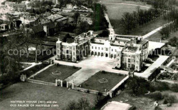 72811717 Hatfield Welwyn Hatfield Hatfield House And Old Palace Aerial View Hatf - Hertfordshire