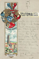 Fribourg Teutonia Sei's Panier Concordia Crescimus Freiburg 1928 Litho  Société D'étudiants Studentenverein 1928 - Fribourg