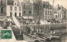 FRANCE - Le Croisic - Le Débarquement De La Sardine à La Poissonnerie - LL - Animé - Carte Postale Ancienne - Le Croisic