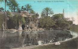 FRANCE - Nice - Cascade Du Jardin Public - Colorisé - Carte Postale Ancienne - Parks