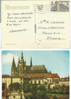 YT 2277 - Nouveau Bâtiment Des Postes - Lettre De Prague Pour La France - Covers & Documents