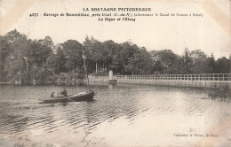 FRANCE - Bosméléac - Barrage De Bosméléac - Près Uzel - La Digue Et L'étang - Carte Postale Ancienne - Bosméléac