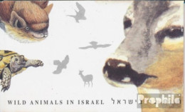 Israel 1612-1615 MH (kompl.Ausg.) Markenheftchen Postfrisch 2001 Bedrohte Tierarten - Unused Stamps (without Tabs)