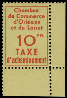 Neuf Avec Charnière N° 2/3, La Paire Grève D'Orléans CDF Cl, T.B. - Autres & Non Classés