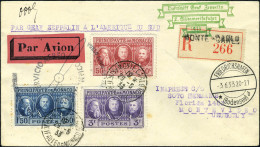 Lettre Zeppelin 2e SAF 1933 Pour L'Uruguay, TB - Sonstige & Ohne Zuordnung