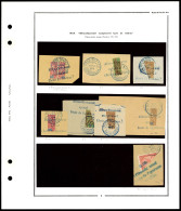 Fragment N° 78, 8 Coupés Diff., OBL S/fgt Entre 78 Et 93, TB - Photo Web - Other & Unclassified