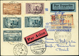 Lettre Zeppelin 7è SAF 1933 Pour Le Brésil, TB - Sonstige & Ohne Zuordnung