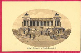 ROMA - MONUMENTO A VITTORIO EMANUELE II - FORMATO PICCOLO - ED. ALTEROCCA TERNI - NUOVA - Altare Della Patria